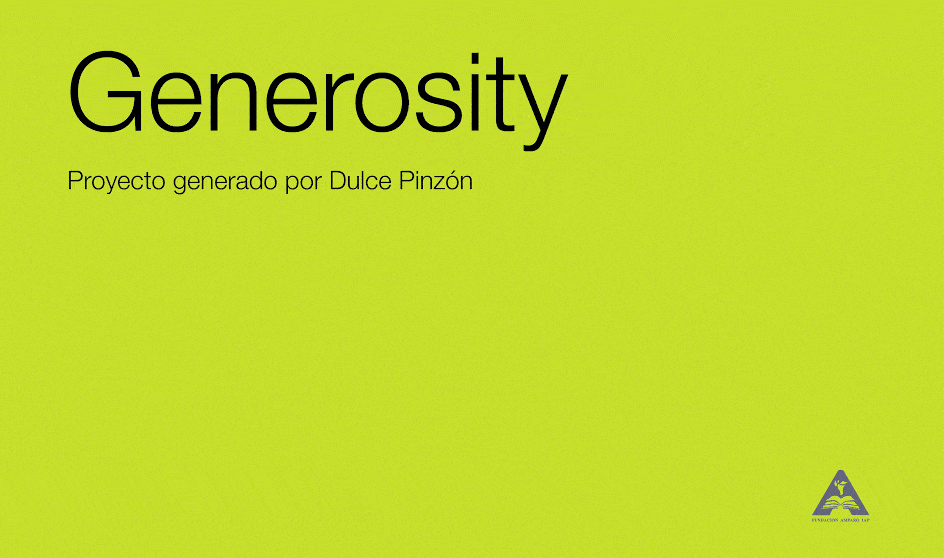 Apertura | Generosity