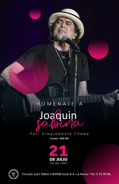 Homenaje a Joaquín Sabina