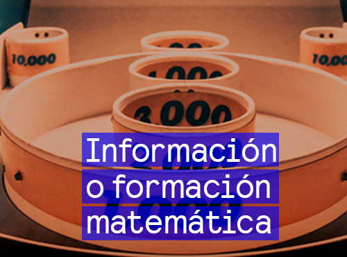 Información o formación matemática