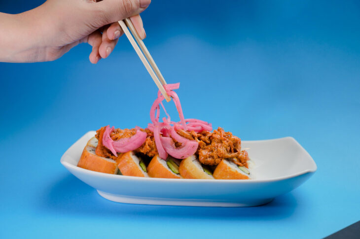 Amorcito Corazón: Sushi con alma poblana