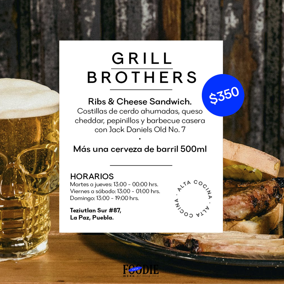 Grill Brothers Guía oca