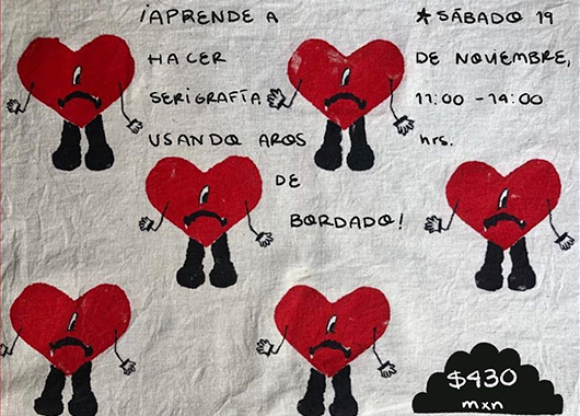 Taller de serigrafia Casera