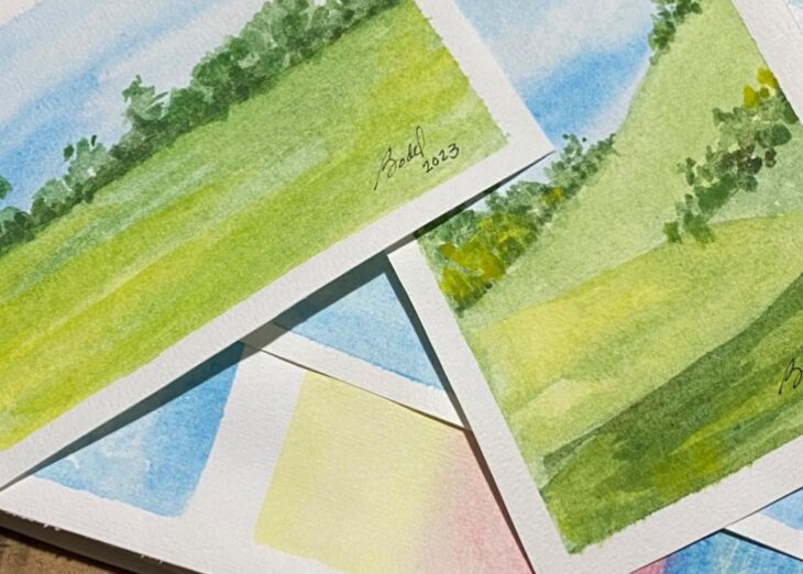 Taller: acuarelas de paisajes