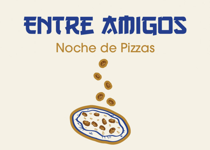 Noche de Pizzas con Karaage
