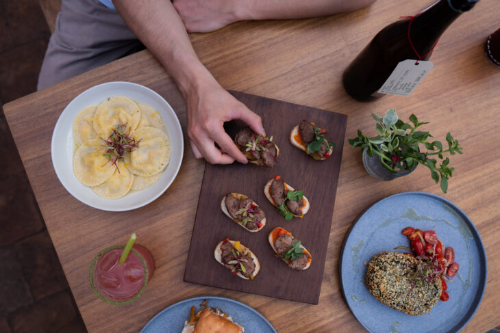 Tres Zapotes: La mesa es una mezcla de placeres