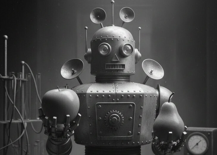 IA con peras y manzanas