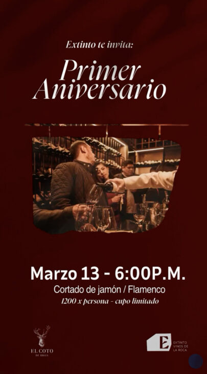 Primer aniversario Ex-Tinto